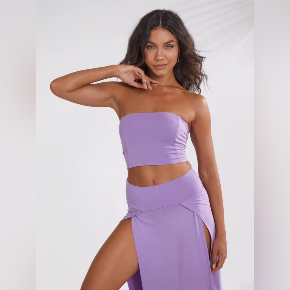 Royal Codes 👑 Aria Top in Lavender Quartz